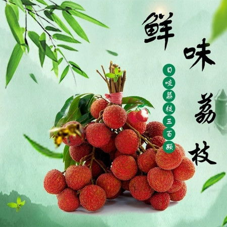 夏日甜蜜馈赠 广西妃子笑荔枝，新鲜应季整箱批发正当时